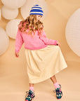 AO76 Fluo Teen Pink Wanda C-Neck Sweatshirt