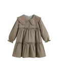 Cera Una Volta Green Check Viola Dress