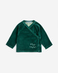 Bobo Choses Green Velvet 2pc Set
