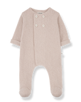 One + In The Family Pink Footie Set