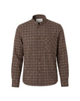 Pernille Brown And Cream Checked Shirt
