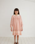 Bebe Organic Dusty Blooms Scarlet Dress