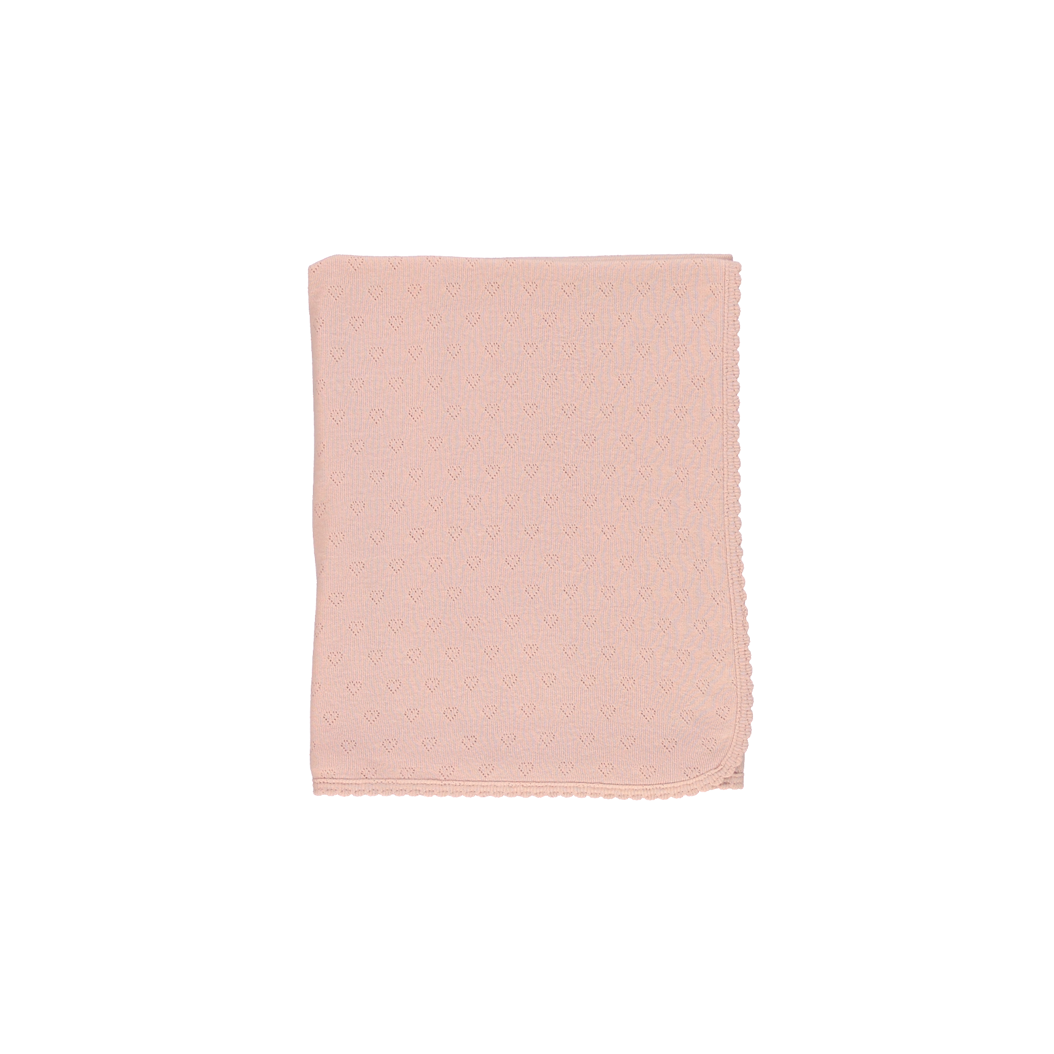 Bebe Organic Blush Heart Collar Footie Set