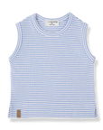 One + In The Family Blue Striped Tank Set