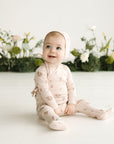 Citrine Blueberry Bunches Footie Set