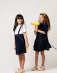 Birnham On The Sea Indigo Suspender Jumper