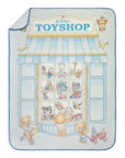 Lil Teddy Toy Shop Blanket - Blueberry Biscuit