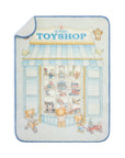 Lil Teddy Toy Shop Blanket - Blueberry Biscuit