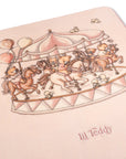 Lil Teddy Carousel Blanket - Sugary Pink