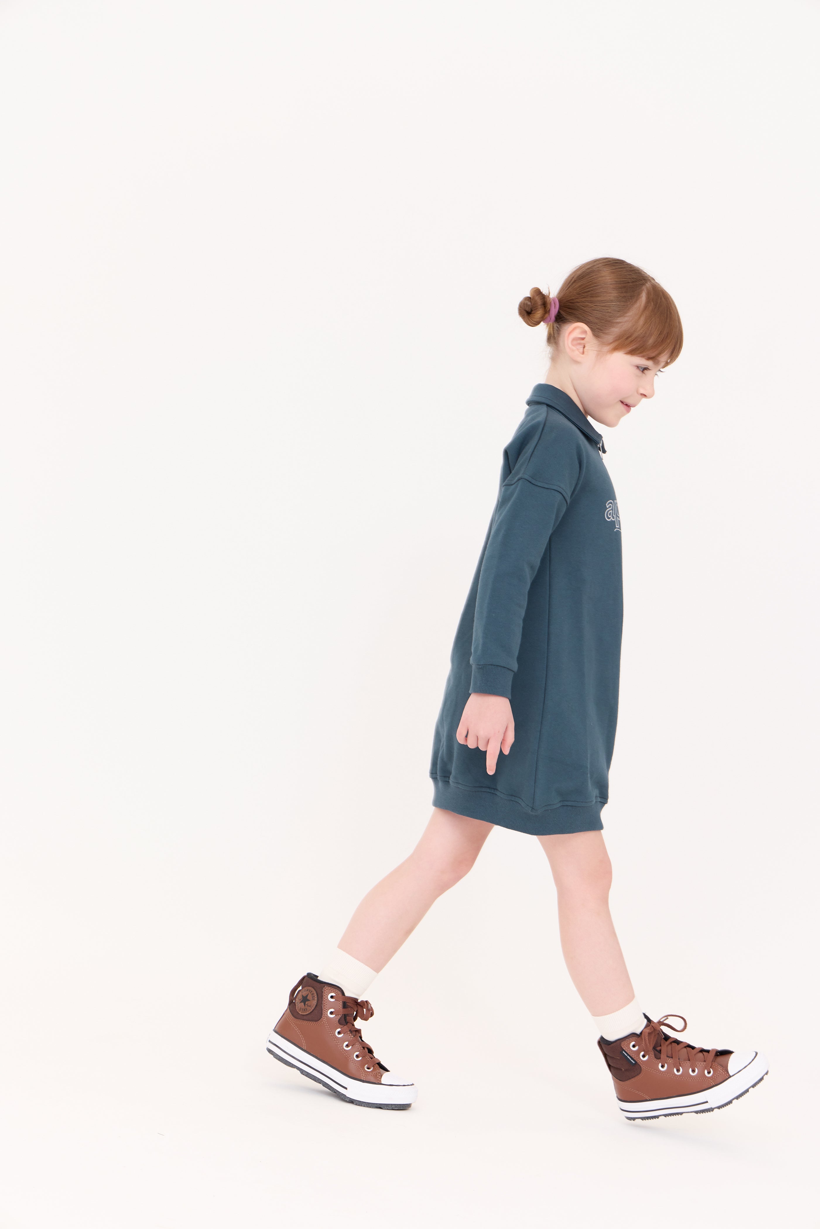 Crew Kids Green Ayala Dress