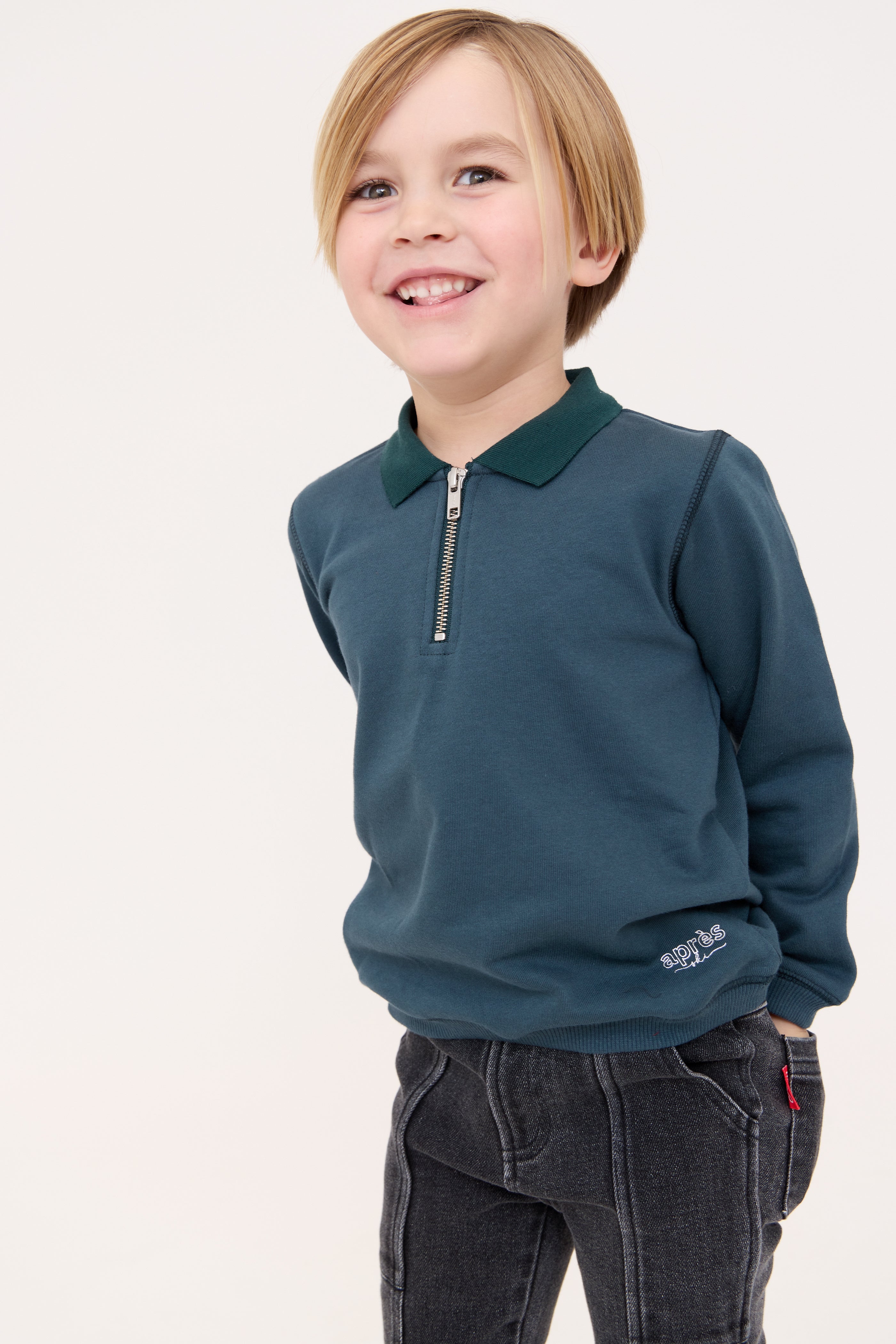 Crew Kids Green Ayla Polo