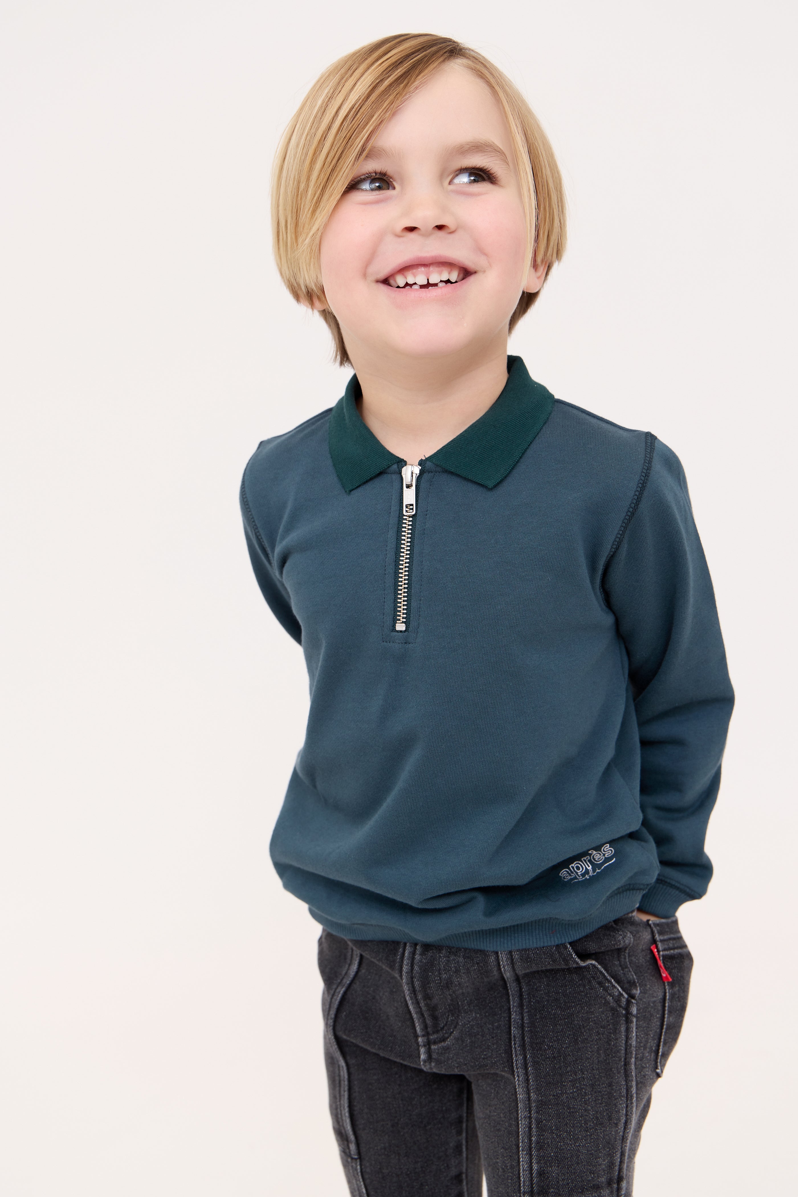 Crew Kids Green Ayla Polo