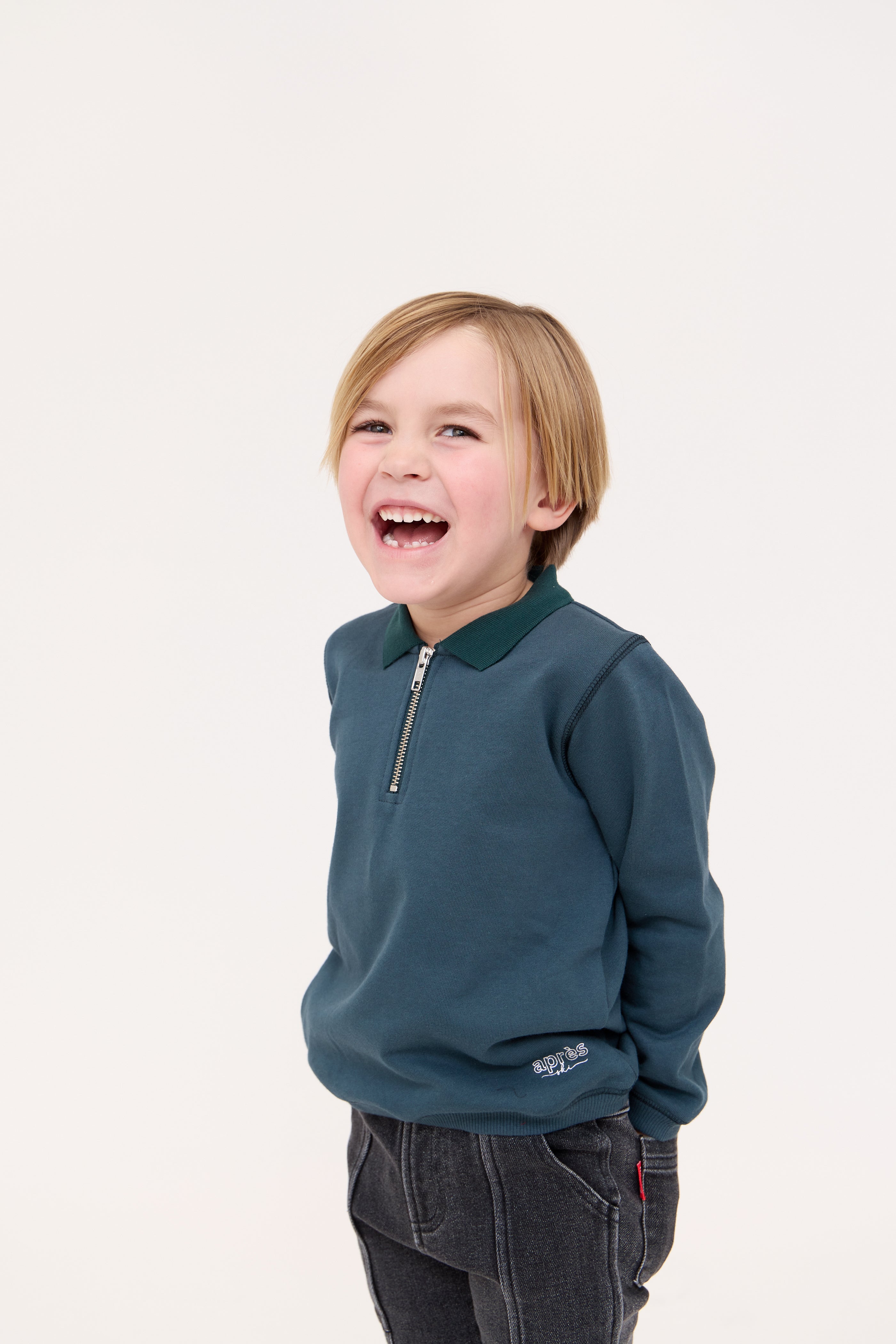 Crew Kids Green Ayla Polo