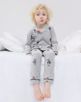 Crew Kids Navy Bear Pajama