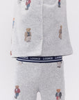 Crew Kids Navy Bear Pajama