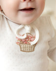 Bee And Dee Crochet Basket Footie + Hat