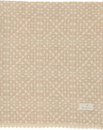 Bebe Organic Taupe Crochet Blanket