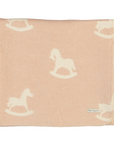 Bebe Organic Faded Rose Cuddle Horse Blanket