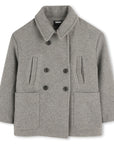 DKNY Chine Grey Trench Coat