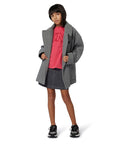 DKNY Chine Grey Trench Coat