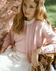 Gem Pink Mohair Sweater Set