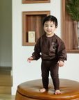 Pouf Brown Bear Sweatsuit