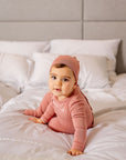 Pouf Candy Pink Shoot For The Moon Footie + Hat