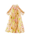 Christina Rhode Pleated Garden Dress