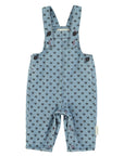 Piupiuchick Washed Blue Denim Romper