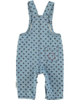 Piupiuchick Washed Blue Denim Romper