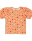 Wander And Wonder Pink Strawberry Check Bloomer Set
