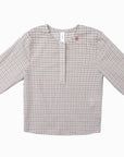 Cottier Multi Micro Plaid Shirt