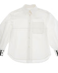 Elisabetta Franchi Teen Avorio Nero Shirt