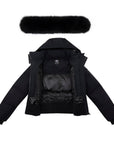 Ellabee Black Fox Fur Premium Bomber