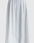 Goldthread Light Blue Striped Skirt Set