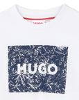 Hugo Chest Print Boys T-Shirt