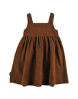 Loud Polka Dot Choco Strap Dress