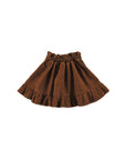 Loud Polka Dot Midi Choco Skirt