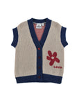Loud Flower Motif Vest