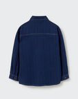 My Little Cozmo Herringbone Twill Shirt
