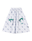 Loud Beach Bed Striped Skirt Set