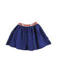 Loud Navy Aop Skirt