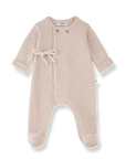 One + In The Family Nude Footie Set