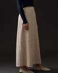 Soir Teen Natural Becky Midi Skirt