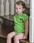 Bopop Green Logo Romper