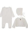 Bee And Dee 2 Piece Knit Outfit With Blanket