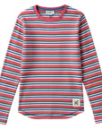 Kix Teen Multicolor Striped Rib Tee