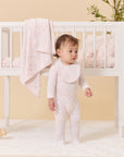 Kipp Pink Flying Ribbon Footie Set