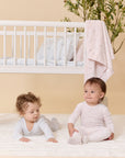 Kipp Pink Flying Ribbon Footie Set