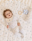 Kipp Blue Garden Party Footie Set